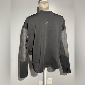 Black and Gray Long Sleeve Shirt